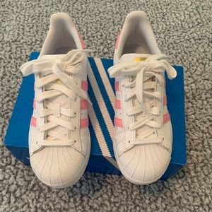 New in Box Adidas Superstar J Sneakers